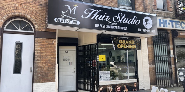 M Hair Studio storefront